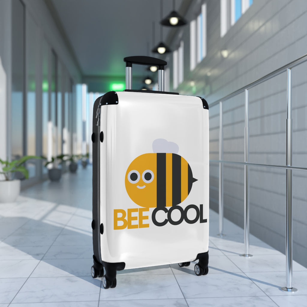 Bee Cool Carry-On Suitcase – Cute Bee Graphic Travel Luggage