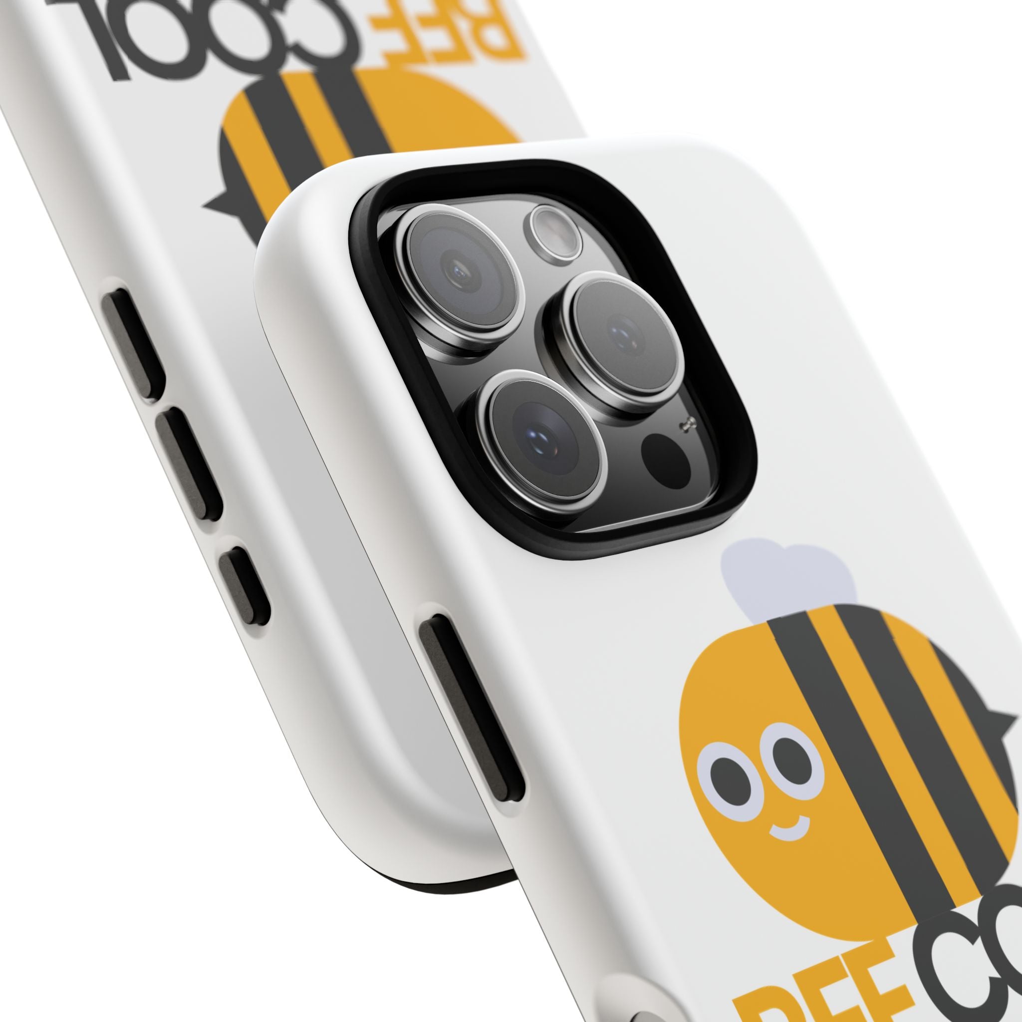 Bee Cool iPhone Case, Cute Bee Phone Cover, Fun Smartphone Protector, Unique Gift for Bee Lovers, Playful Tech Accessory