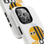 Bee Cool iPhone Case, Cute Bee Phone Cover, Fun Smartphone Protector, Unique Gift for Bee Lovers, Playful Tech Accessory