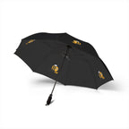Foldable Umbrella — Cute Yellow Bee Pattern Semi-Automatic Compact Umbrella