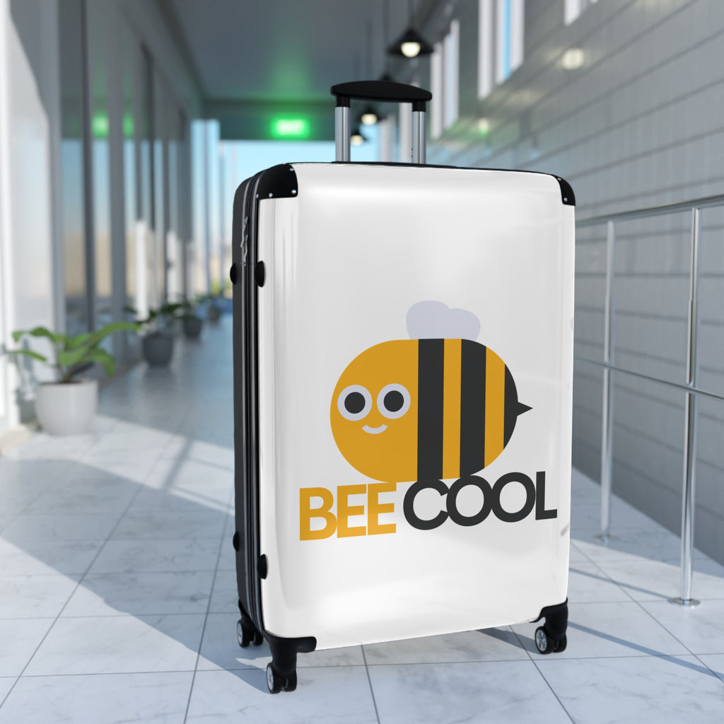 Bee Cool Carry-On Suitcase – Cute Bee Graphic Travel Luggage
