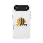 Bee Cool Phone Case, Impact-Resistant Case for Bee Lovers, Cute Bee Phone Cover, Unique Gift for Nature Enthusiasts, Fun Spring Accessory