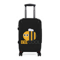 Bee Cool Suitcase — Cute Bee Graphic Carry-On Luggage