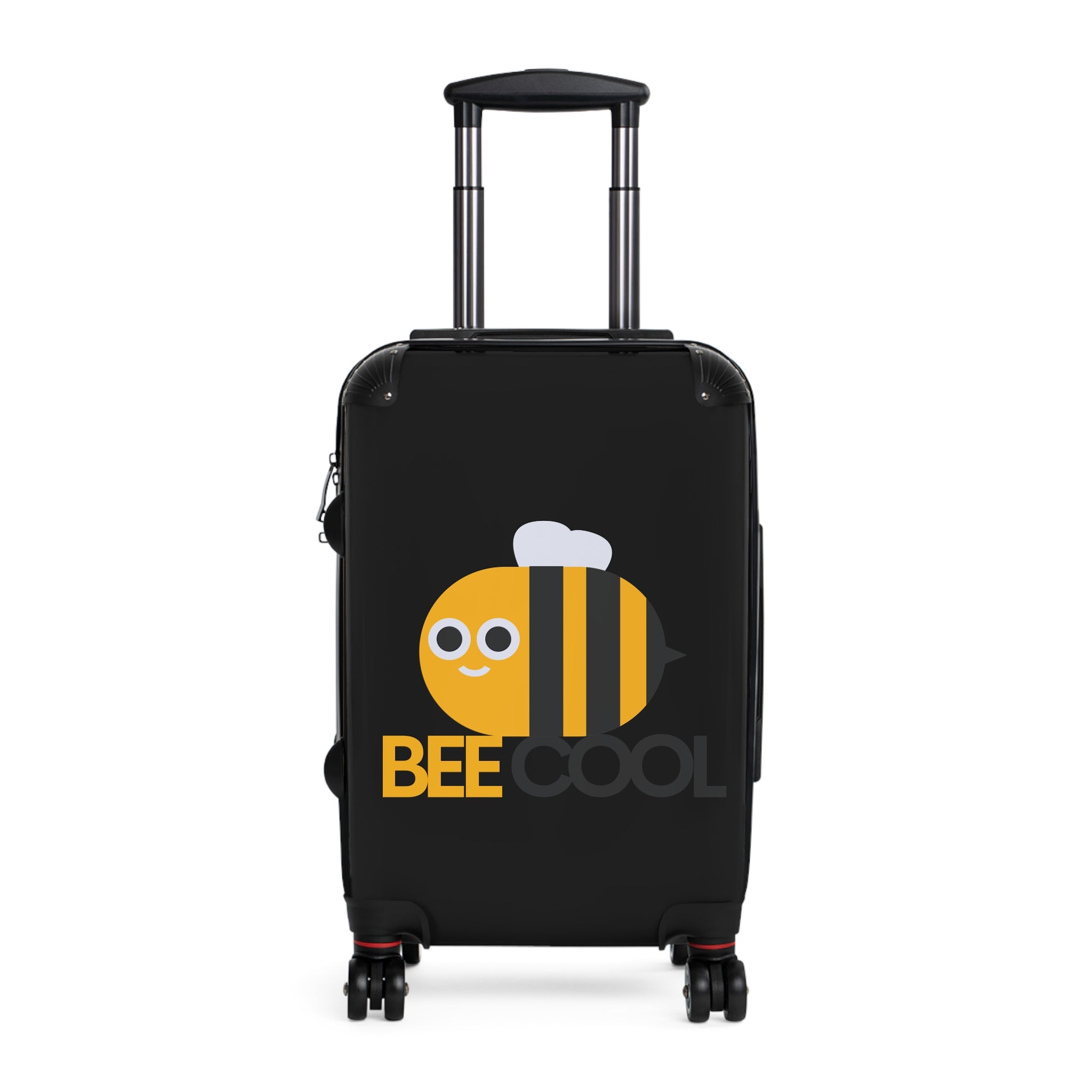 Bee Cool Suitcase — Cute Bee Graphic Carry-On Luggage