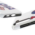 Patriotic LOVE Tough Phone Case — USA Flag & Donut Graphic