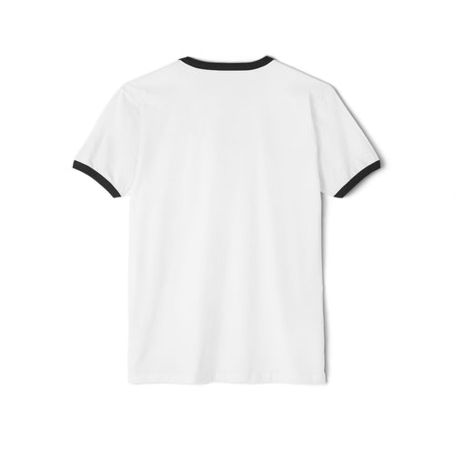 Bee Cool Ringer T-Shirt, Fun Summer Outfit, Gift for Bee Lovers, Casual Wear, Unisex Fashion Tee, Bee-Themed Apparel