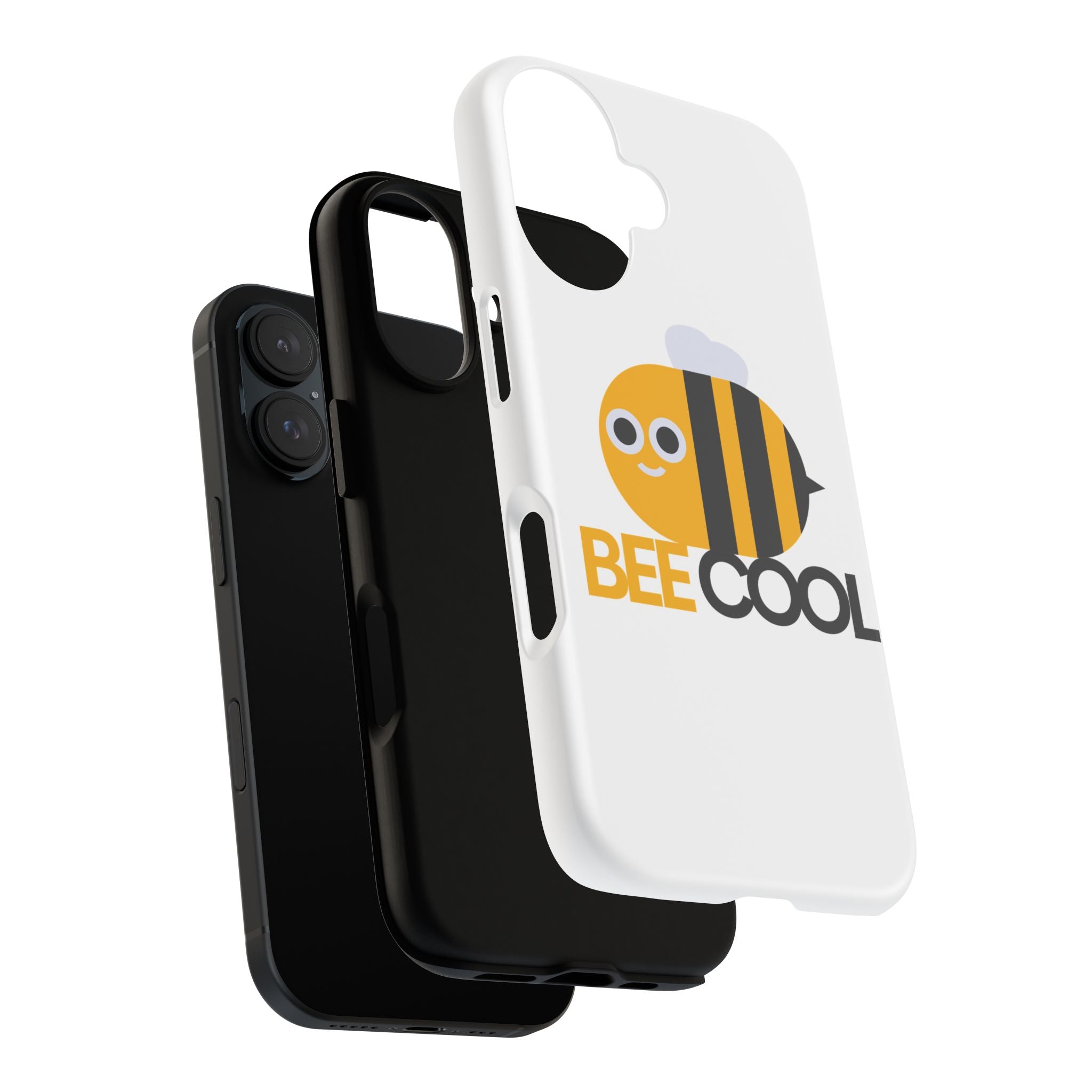 Bee Cool iPhone Case, Cute Bee Phone Cover, Fun Smartphone Protector, Unique Gift for Bee Lovers, Playful Tech Accessory