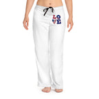Patriotic "LOVE" Women's Pajama Pants — Fourth of July Lounge Sleepwear