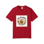 Bee Fruitful T-Shirt, Unisex Garment Dyed Tee, Cute Bee Apparel, Nature Lover's Gift, Summer Outfit, Eco-Friendly Fashion