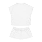 Bed Wine Blue Women's Short Pajama Set — Red, White & Blue Sleepwear