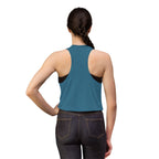 Bee Cool Crop Top — Cute Bumblebee Graphic Women's Tank