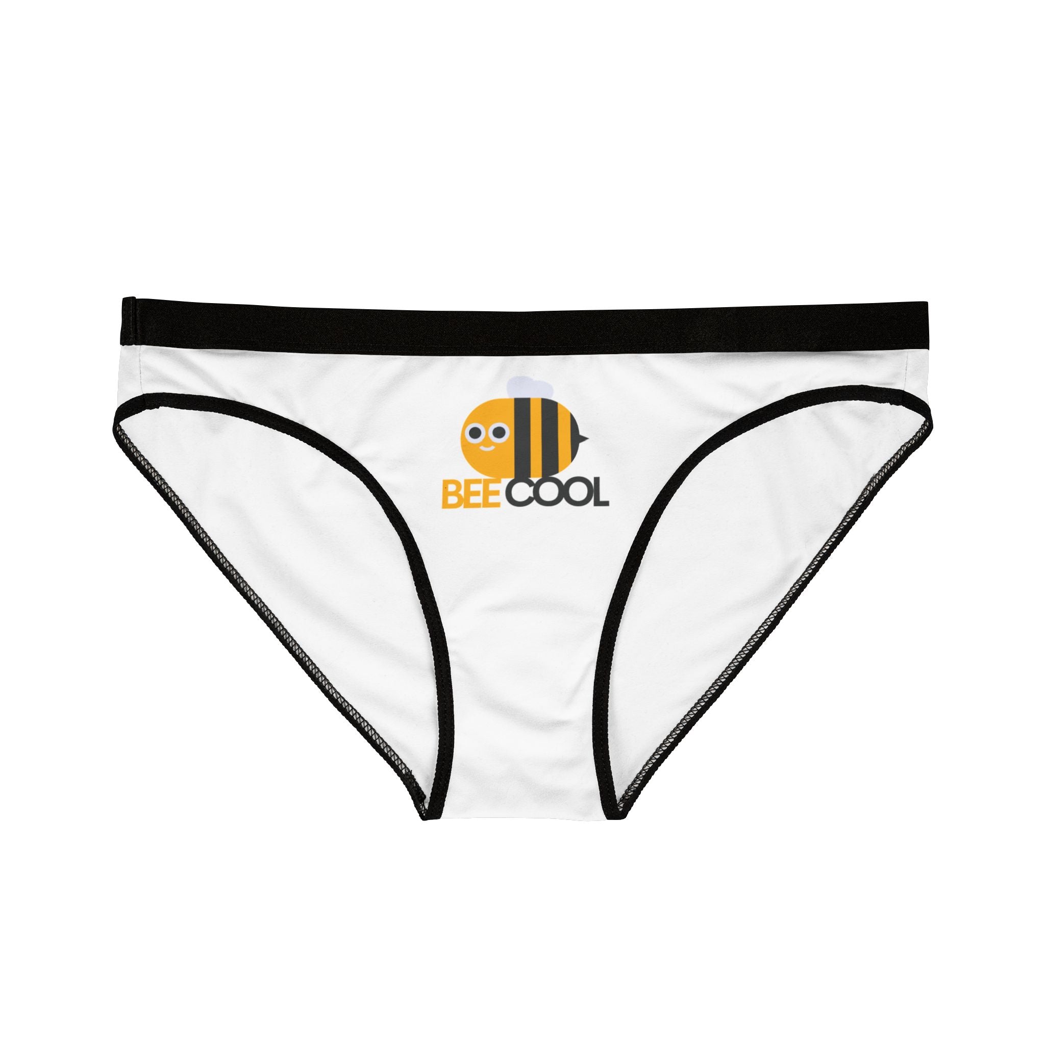 Bee Cool Women's Underwear, Fun Panties, Cute Lingerie, Gift for Her, Comfortable Underwear, Bee Themed Intimates