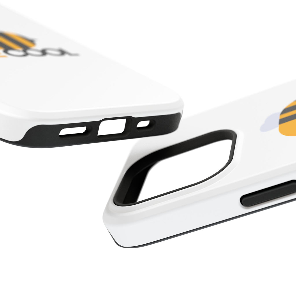 Bee Cool Phone Case, Impact-Resistant Case for Bee Lovers, Cute Bee Phone Cover, Unique Gift for Nature Enthusiasts, Fun Spring Accessory