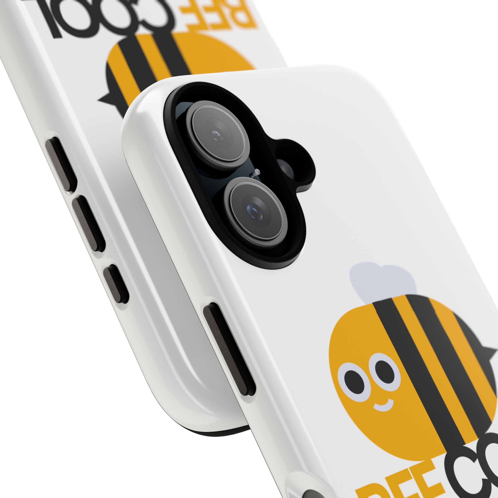 Bee Cool iPhone Case, Cute Bee Phone Cover, Fun Smartphone Protector, Unique Gift for Bee Lovers, Playful Tech Accessory