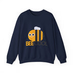 Bee Cool Unisex Sweatshirt, Cozy Crewneck, Cute Gift for Bee Lovers, Birthday Present, Summer Vibe Apparel