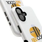 Bee Cool Phone Case, Impact-Resistant Case for Bee Lovers, Cute Bee Phone Cover, Unique Gift for Nature Enthusiasts, Fun Spring Accessory