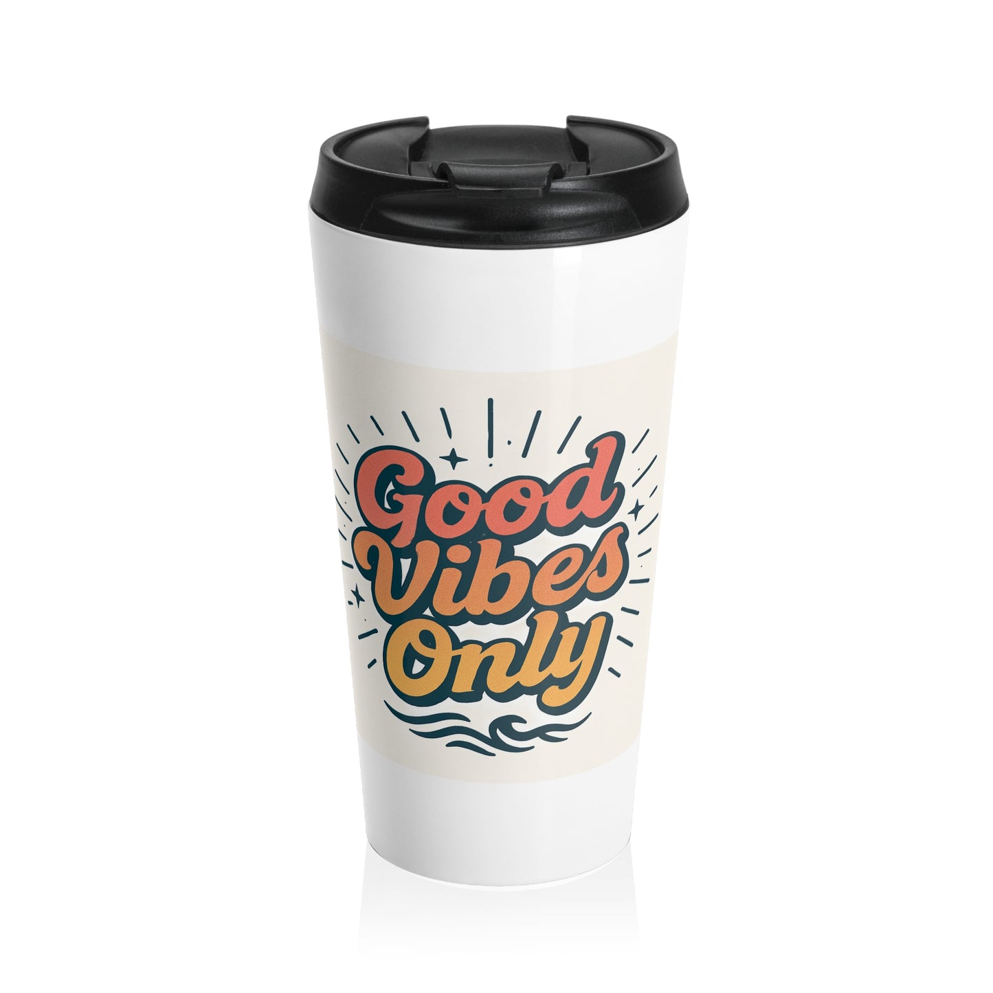 Good Vibes Travel Mug | Stainless Steel Coffee Cup for On-the-Go | Perfect Gift for Friends and Family | Travel Accessories, [...]