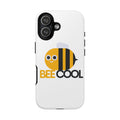 Bee Cool iPhone Case, Cute Bee Phone Cover, Fun Smartphone Protector, Unique Gift for Bee Lovers, Playful Tech Accessory